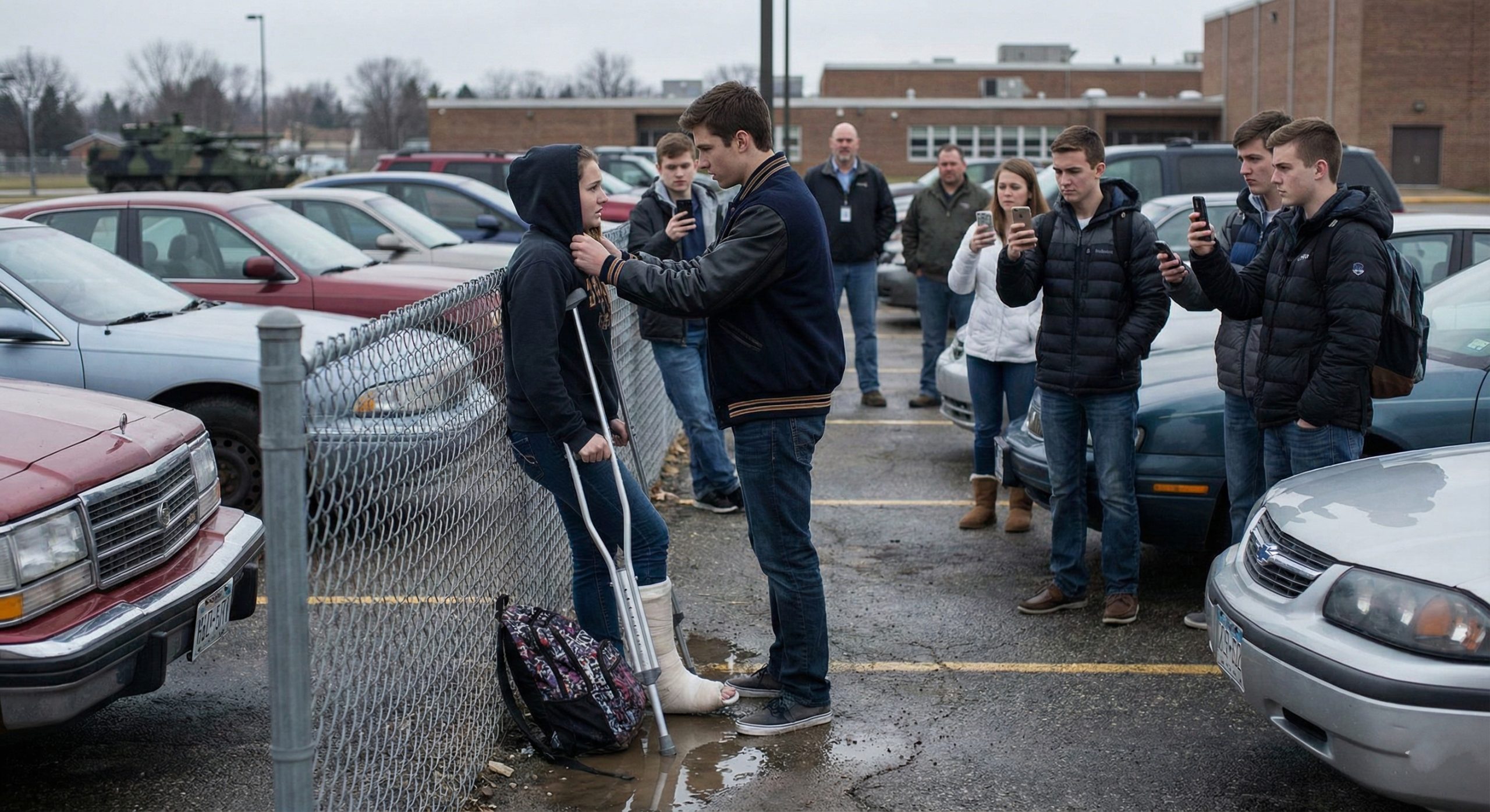 Bully Attacked His Daughter—Then Her Dad Rolled Up With The National Guard