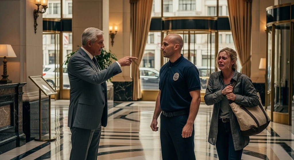 Security Tried to Remove Her – The CEO Removed Him Instead