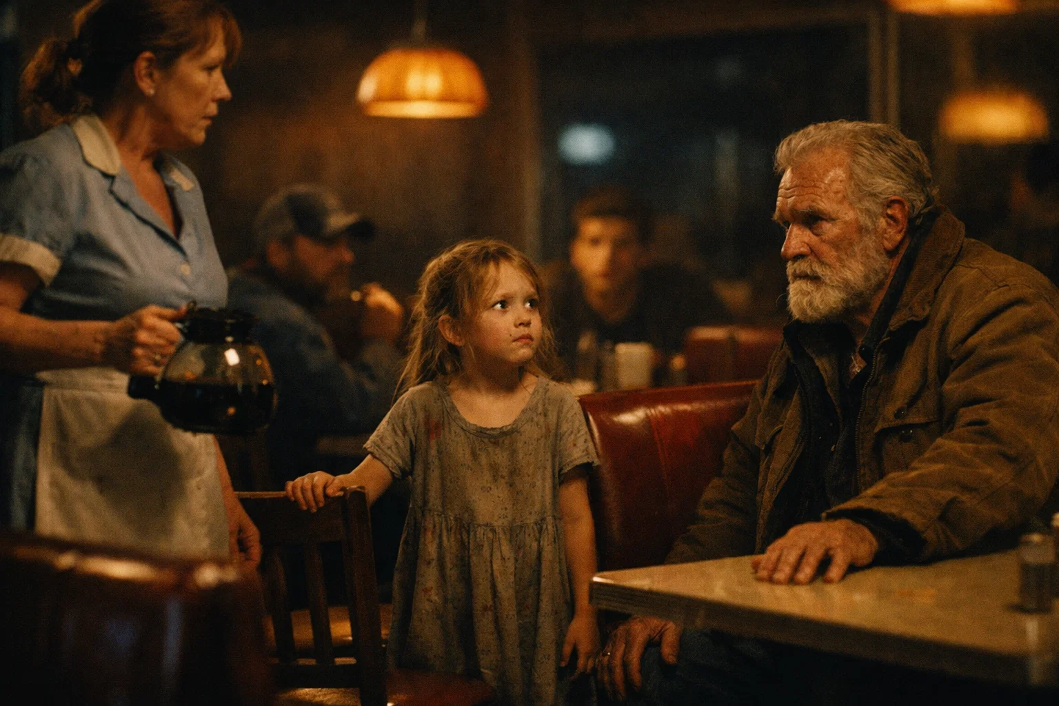 The Waitress Told Her to Leave… Then a Stranger Said Two Words