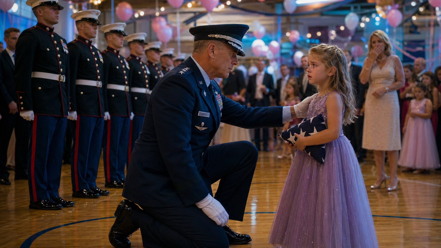 They Mocked Her at the Father-Daughter Dance—Then Marines Walked In