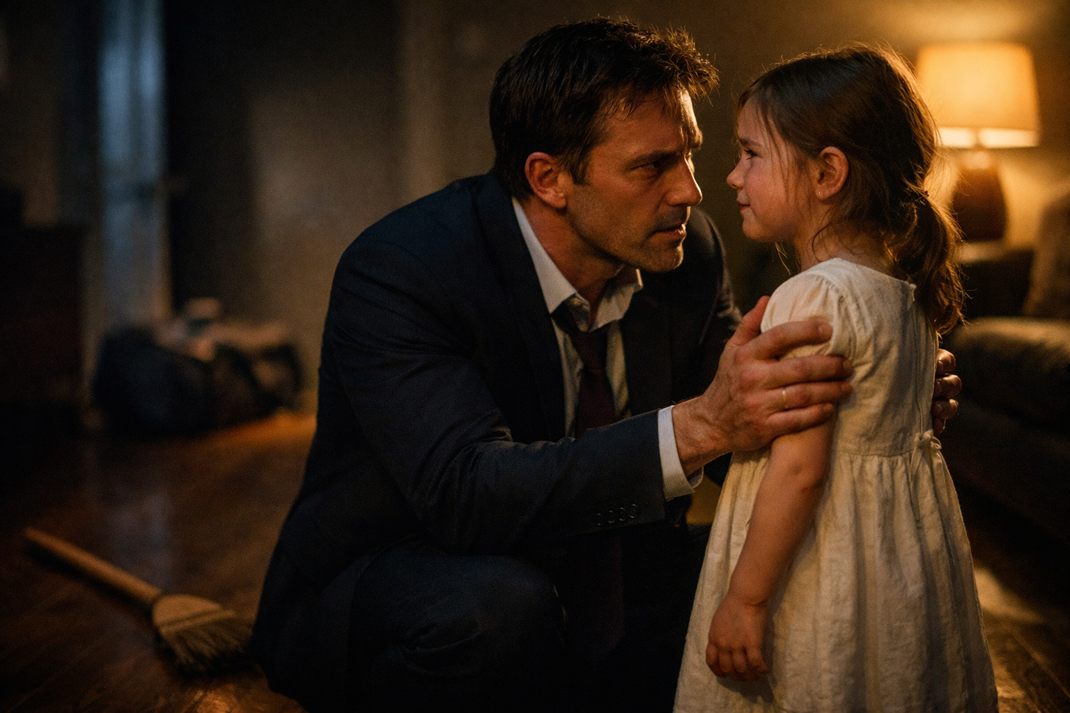 He Came Home Early and Found His Daughter Trembling—Then He Saw Her Wrists