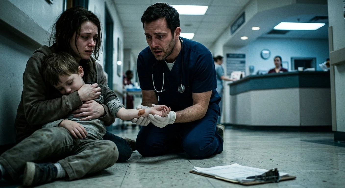 She Begged The ER To Save Her Son… Then The Doctor Froze