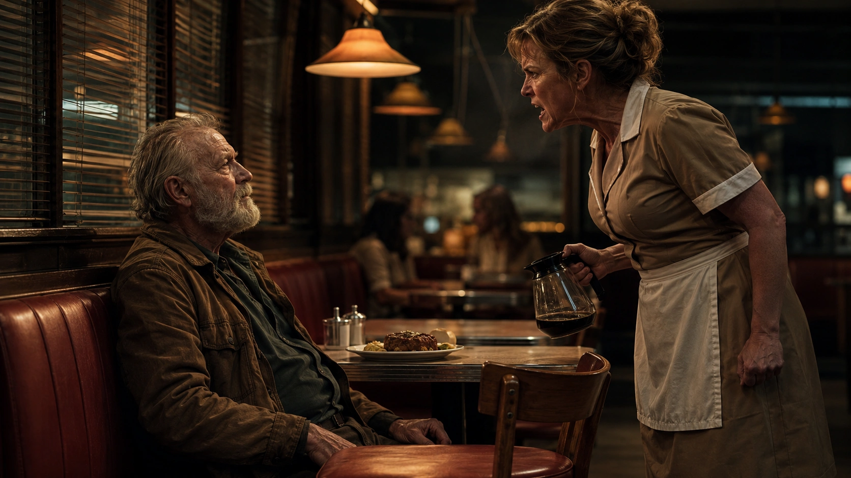 Everyone Ignored a Hungry Girl in a Diner — Except the Man No One Was Watching