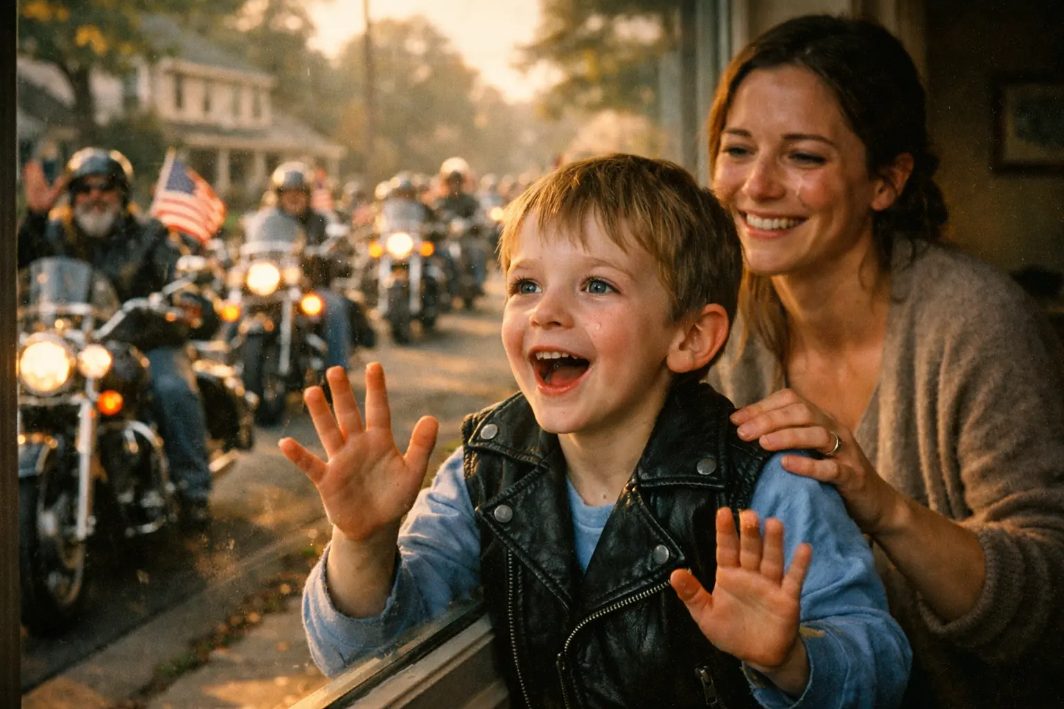 Dying Boy Looked Out His Window… What He Saw Left Him Speechless