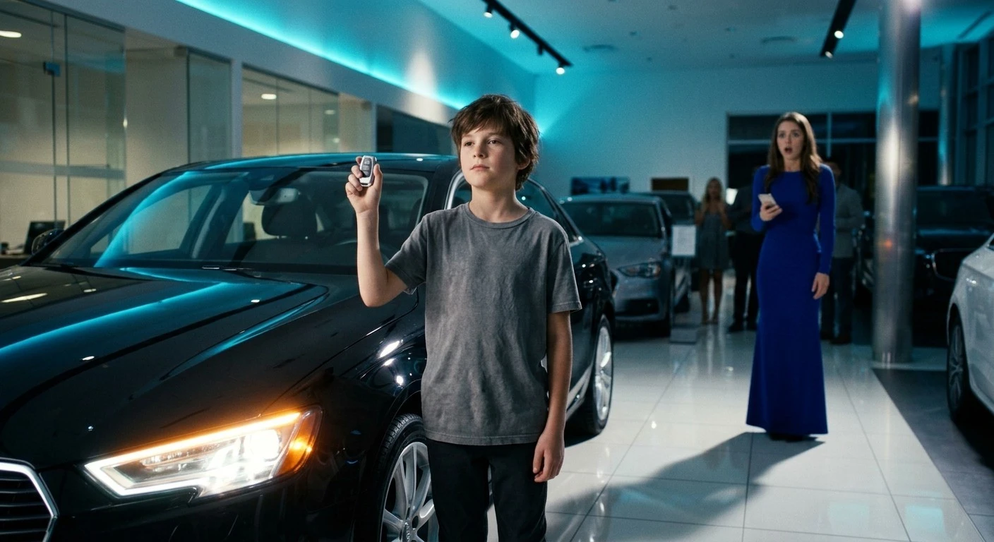 She Tried To Humiliate A Kid In A Showroom… It Backfired