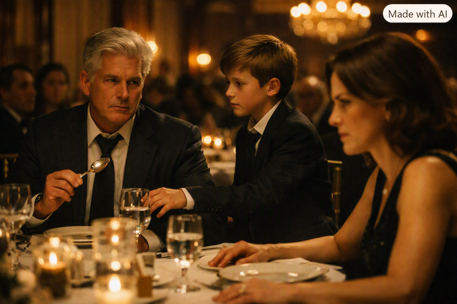 The Homeless Kid Nobody Wanted at the Party Saved the Billionaire’s Life