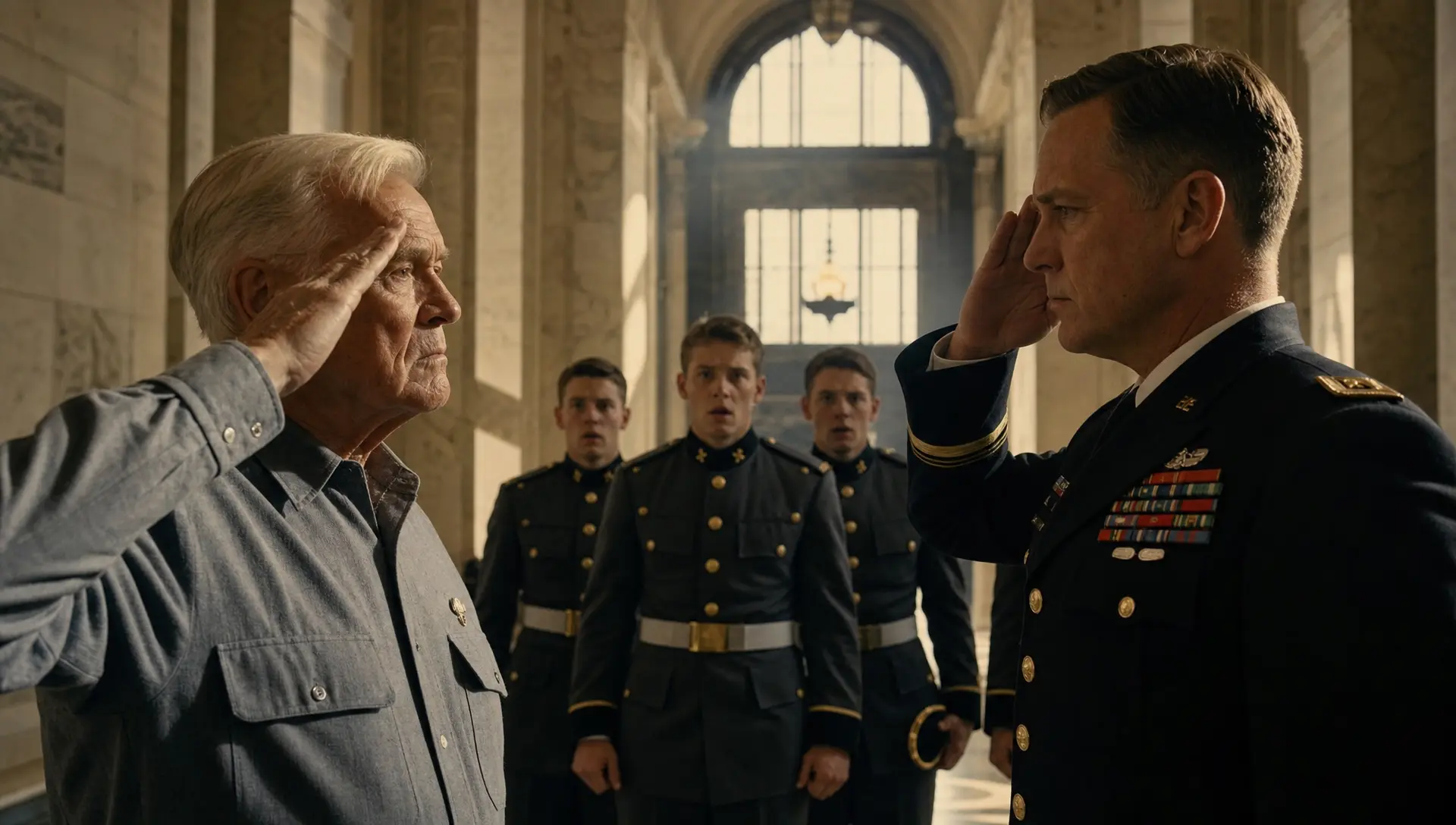 The Cadet Thought He Was Nobody—Until the Medals Came Out