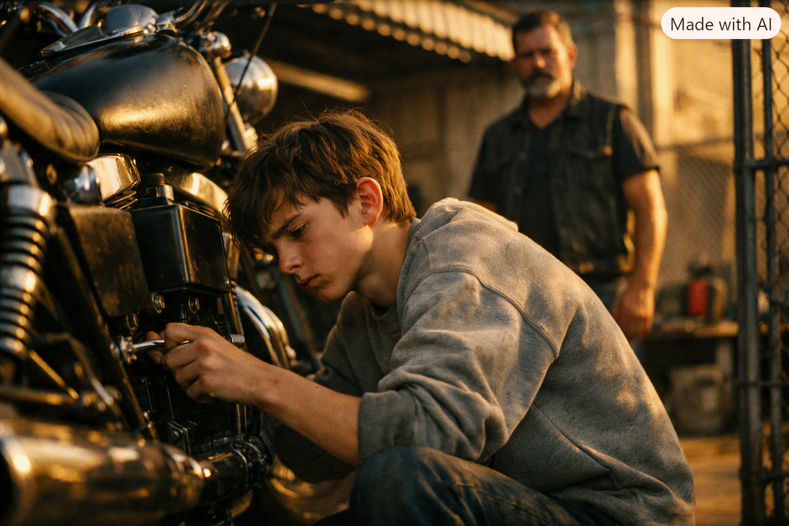 He Was Starving and Homeless — Then He Fixed One Motorcycle and Everything Changed