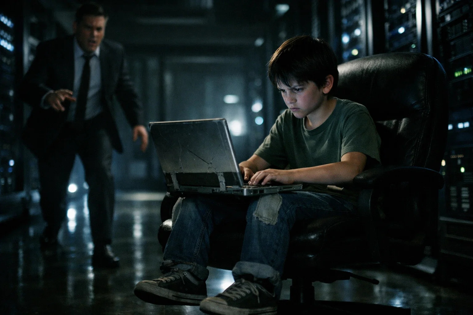 The CEO Found a 12-Year-Old Boy Inside His Server Room — Then He Saw What Was on the Screen