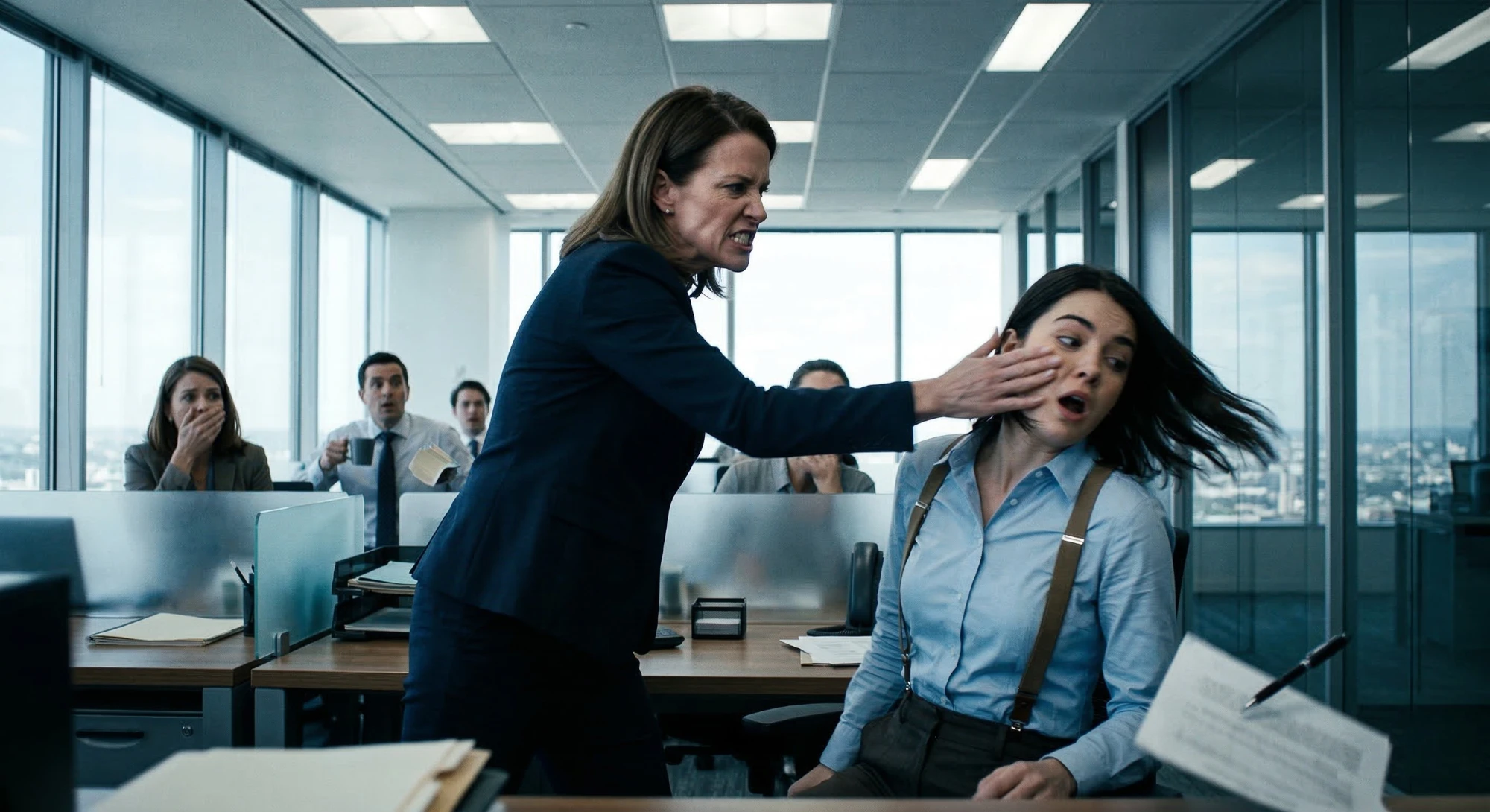 She Slapped the “Intern”… Then One Phone Call Ended Her Career